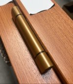 Balama cilindrica 3D, RONDA GERMANIA pentru usi PVC BRONZO