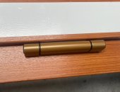 Balama cilindrica 3D, RONDA GERMANIA pentru usi PVC BRONZO
