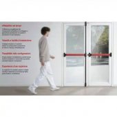 Kit Push bar CISA Fast Touch aplicat 3 puncte