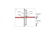 Manere antipanica PUSHBAR 2 canate inch. 5 pct. CU maner ext. 