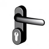 PUSHBAR - ANTIPANIC usi 2 canate inch. 3 pct. CU maner ext.